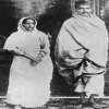 Gandhi ji with his wife Kasturba Gandhi…
