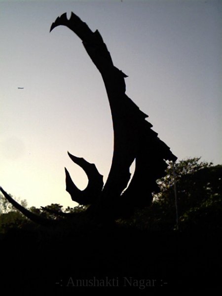 Garuda at dusk